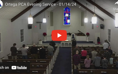 Sunday Evening Service – 1/14/24